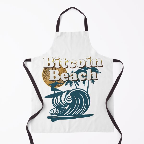 Item preview, Bitcoin Beach Surfer, El Zonte, El Salvador - White designed and sold by johnta17.