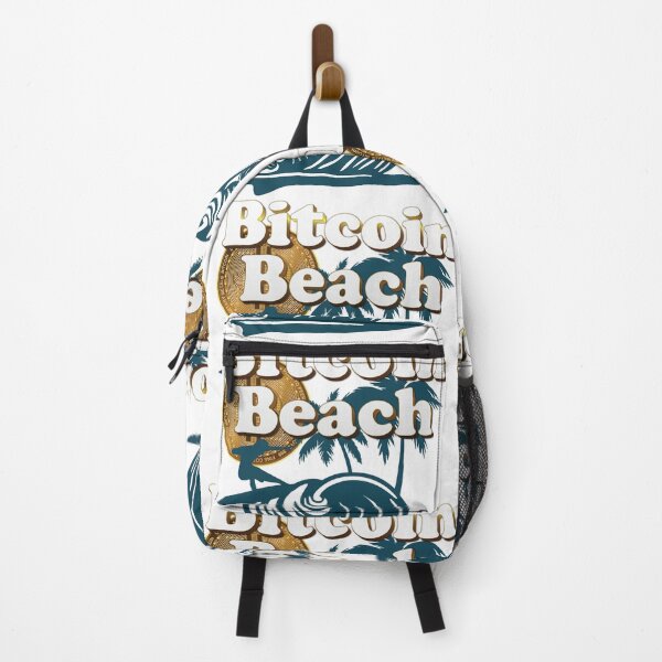 Item preview, Bitcoin Beach Surfer, El Zonte, El Salvador - White designed and sold by johnta17.