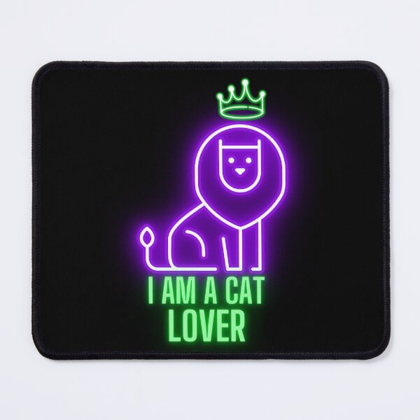 Item preview, I Am A Cat Lover Neon designed and sold by RigorAtev.