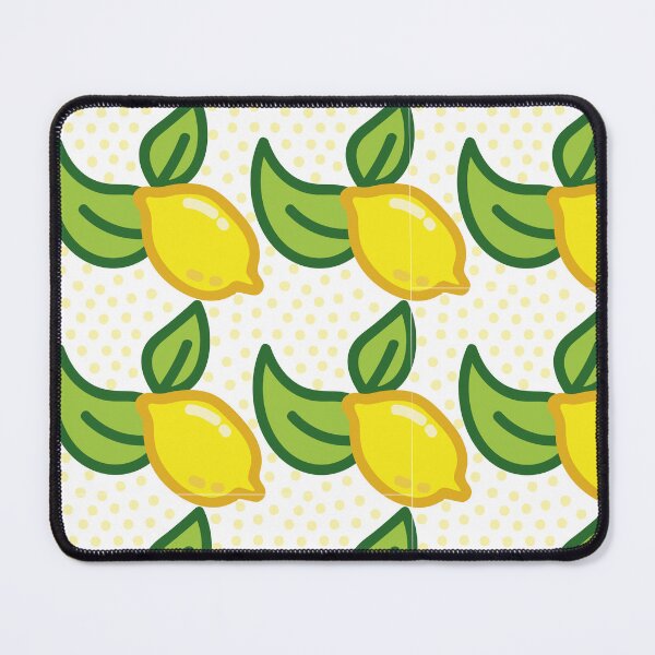Item preview, lemons pattern, lemon print designed and sold by rashodesign.