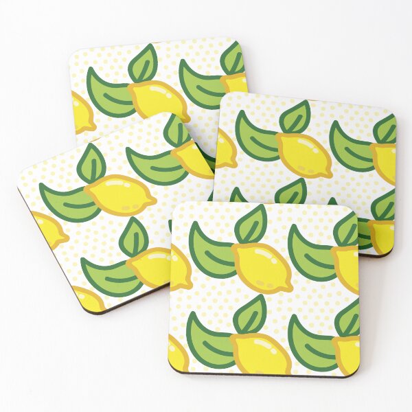 Item preview, lemons pattern, lemon print designed and sold by rashodesign.