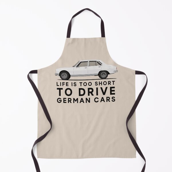 Item preview, 504 - Life is too short to drive German cars - white designed and sold by knappidesign.