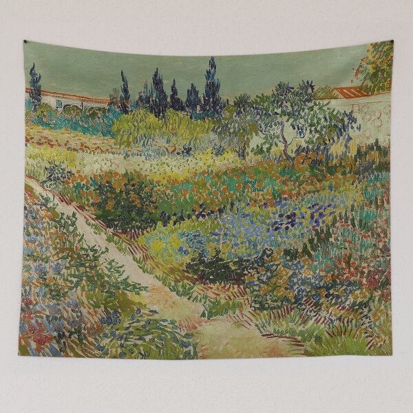 Artikelvorschau, Blumengarten von Van Gogh - Vintage Art entworfen und verkauft von RickE.
