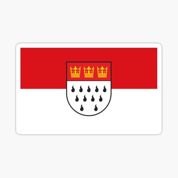 Item preview, Koln city flag designed and sold by tony4urban.