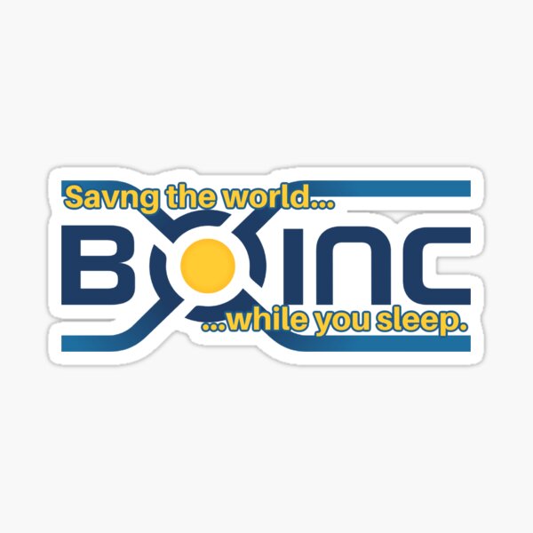Aperçu de l'œuvre sauver le monde pendant que vous dormez en utilisant boinc créée et vendue par stirlingalex.