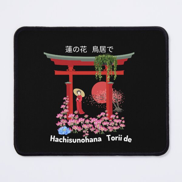 Item preview, Lotus blossoms at the torii gate designed and sold by rocklegends99.
