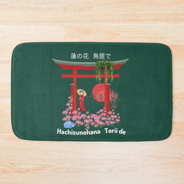 Item preview, Lotus blossoms at the torii gate designed and sold by rocklegends99.