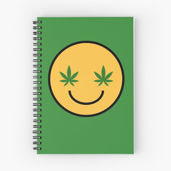 Item preview, Smiley Face/Emoji with Weed Leaf Eyes Design 420/Weed/Cannabis/Pot/Marijuana Design designed and sold by SteamParliament.