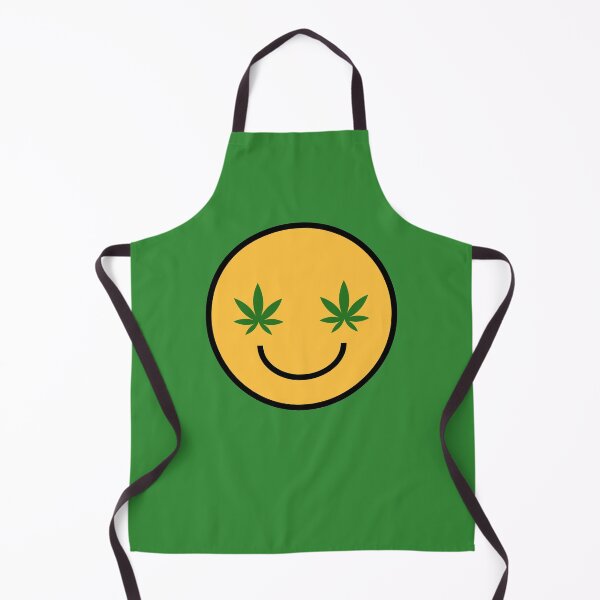 Item preview, Smiley Face/Emoji with Weed Leaf Eyes Design 420/Weed/Cannabis/Pot/Marijuana Design designed and sold by SteamParliament.