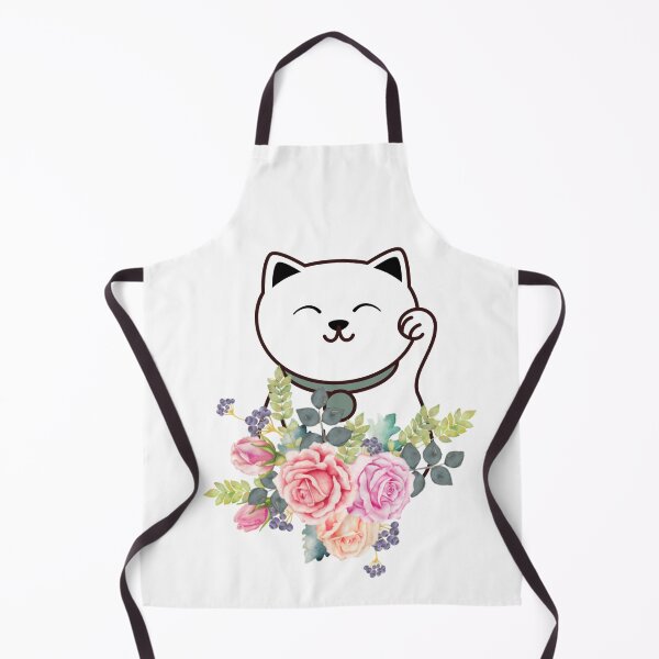 Item preview, Peaceful floral cat designed and sold by priyankajustine.