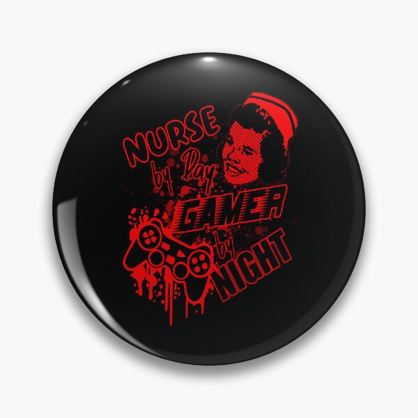 Item preview, Nurse By Day Gamer By Night designed and sold by printhappy4you.