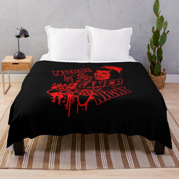 Item preview, Nurse By Day Gamer By Night designed and sold by printhappy4you.