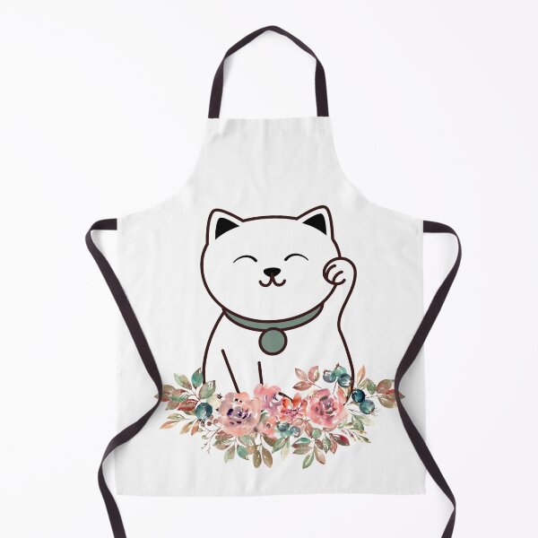 Item preview, Peaceful floral cat designed and sold by priyankajustine.