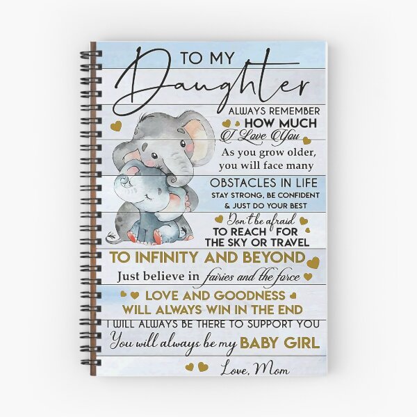 Item preview, you alway be my baby girl Meaning Quotes Gift Mother day mom to my daughter designed and sold by BrennaEirlys.