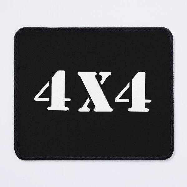 Item preview,  4x4 in White Text designed and sold by MountMercantile.