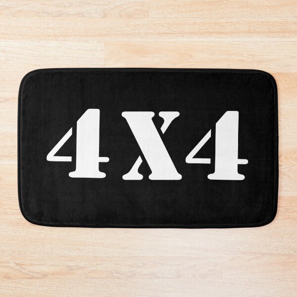 Item preview,  4x4 in White Text designed and sold by MountMercantile.