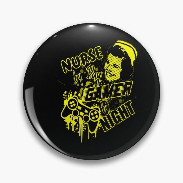 Item preview, Nurse By Day Gamer By Night designed and sold by printhappy4you.