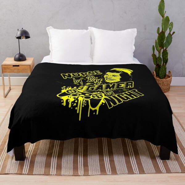 Item preview, Nurse By Day Gamer By Night designed and sold by printhappy4you.
