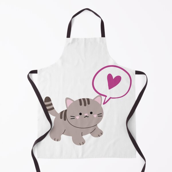 Item preview, Kitten with heart bubble designed and sold by priyankajustine.