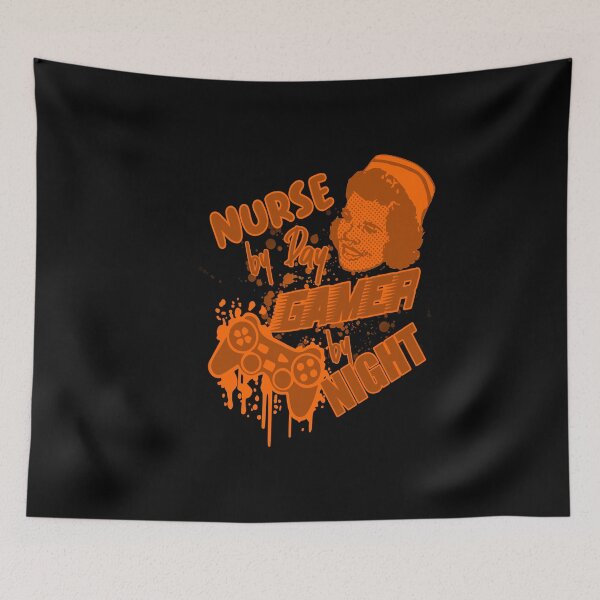 Item preview,  Nurse By Day Gamer By Night designed and sold by printhappy4you.