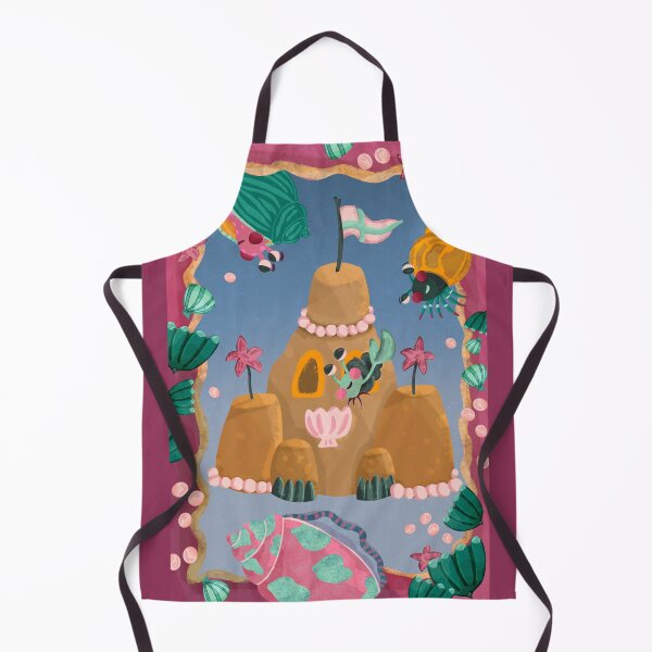 Item preview, Happy Hermit Crab, Sea Slug and friends at the Sand Castle designed and sold by Ingrid Poole.