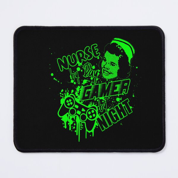 Item preview, Nurse By Day Gamer By Night designed and sold by printhappy4you.