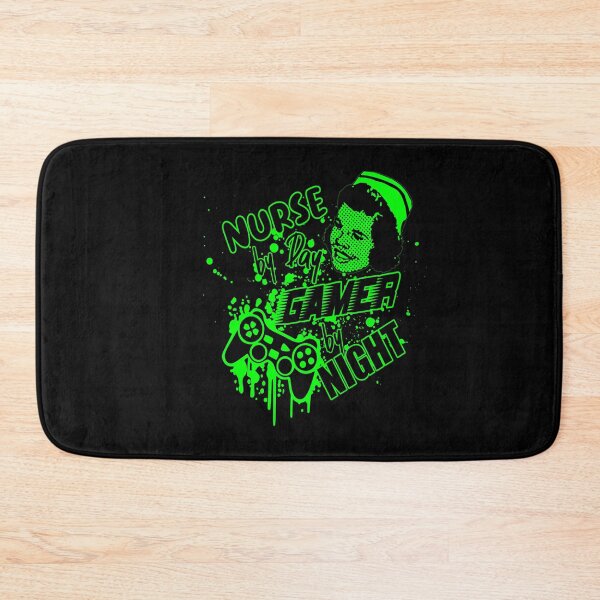 Item preview, Nurse By Day Gamer By Night designed and sold by printhappy4you.