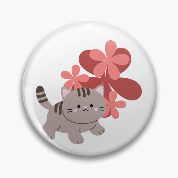 Item preview, Kitten with flower back designed and sold by priyankajustine.