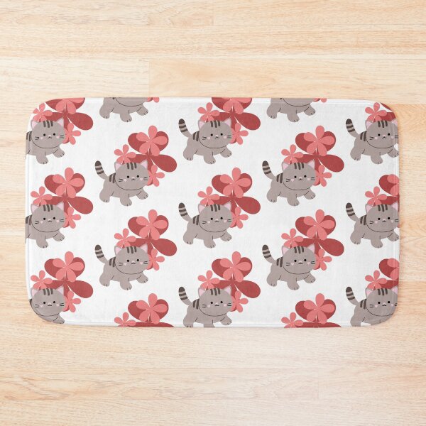 Item preview, Kitten with flower back designed and sold by priyankajustine.