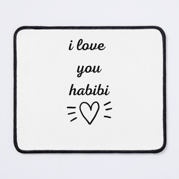 Item preview, i love you habibi  designed and sold by saberpunisher.