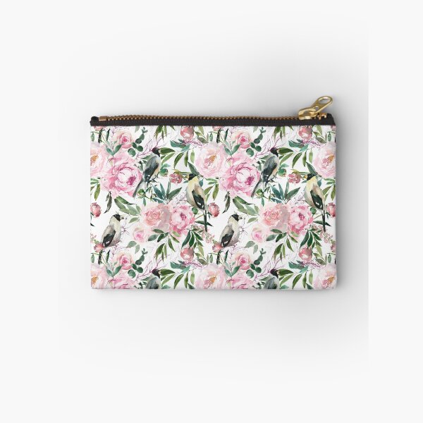 Item preview, Letter D Pink Peony Flower designed and sold by WildAliceArt.