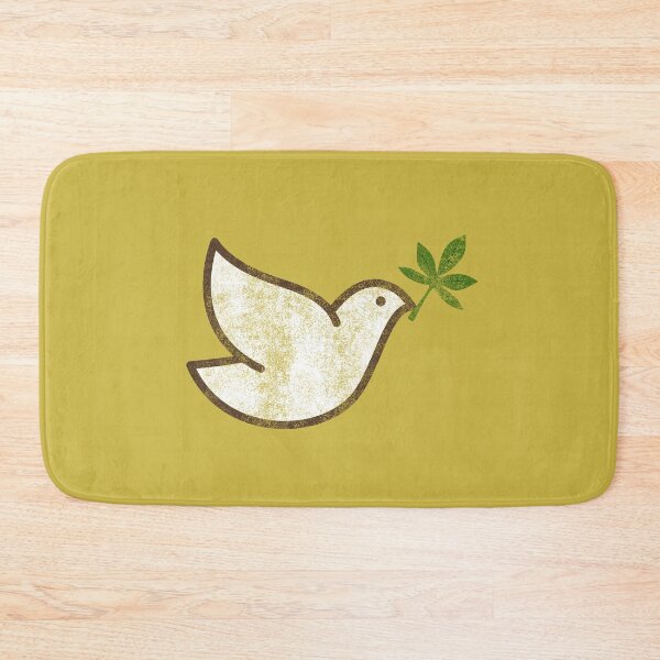 Item preview, White Peace Dove With Weed Leaf Design 420/Weed/Cannabis/Pot/Marijuana Design designed and sold by SteamParliament.