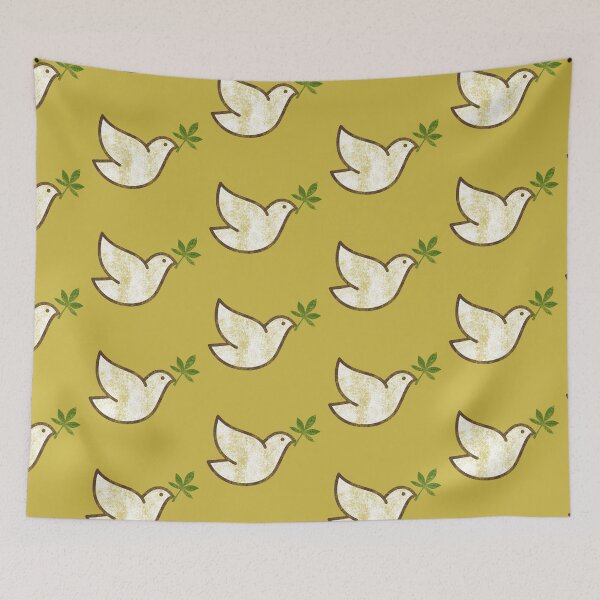 Item preview, White Peace Dove With Weed Leaf Design 420/Weed/Cannabis/Pot/Marijuana Design designed and sold by SteamParliament.