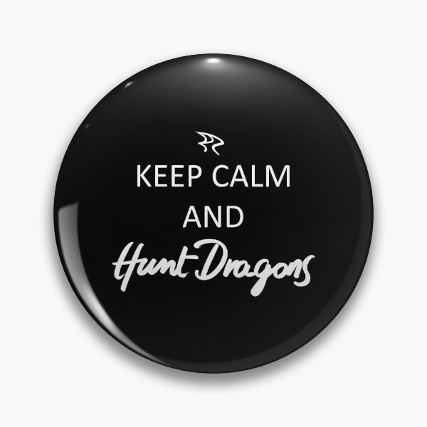 Item preview, keep calm and hunt dragons designed and sold by InmyOwnwords.