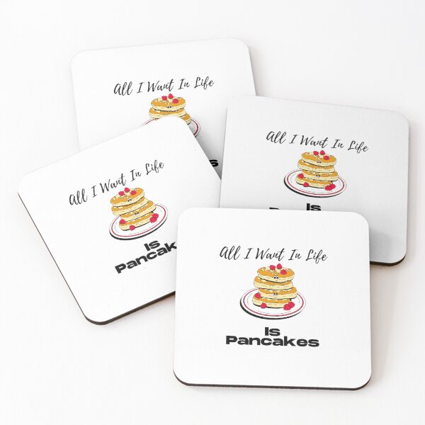 Item preview, All I Want In Life Is Pancakes, funny pancakes for mom, dad, sister, brother, friend designed and sold by yassminishop.