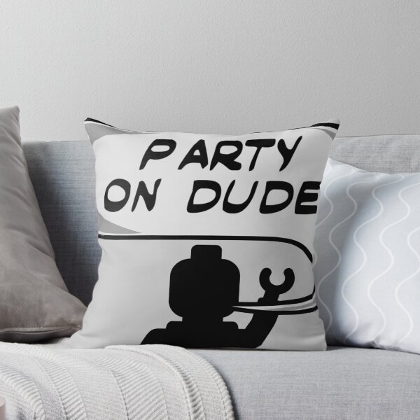 Item preview, PARTY ON DUDE Invitation designed and sold by ChilleeW.