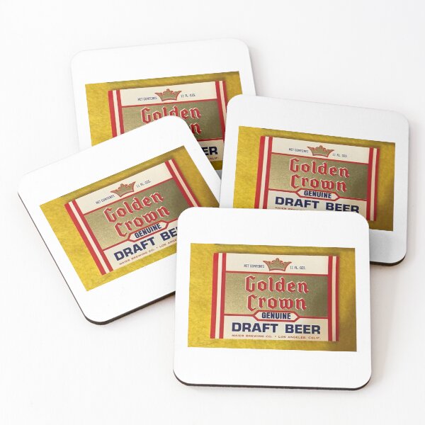 Item preview, Golden Crown Draft Beer designed and sold by uniquenostalgia.