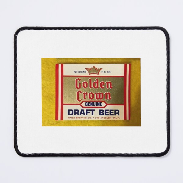 Item preview, Golden Crown Draft Beer designed and sold by uniquenostalgia.