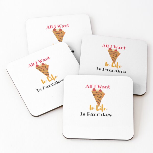 Item preview, All I Want In Life Is Pancakes, funny pancakes for mom, dad, sister, brother, friend designed and sold by yassminishop.