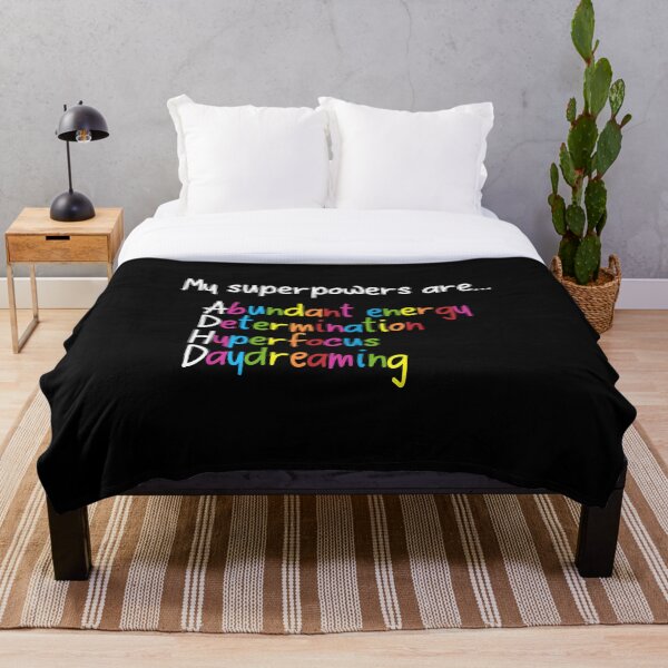 Item preview, ADHD Superpowers Neurodiversity Awareness designed and sold by DeesDeesigns.