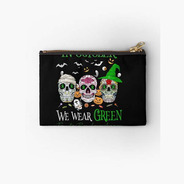 Item preview, In October We Wear Green Traumatic Brain Injury Awareness designed and sold by Sabfit.