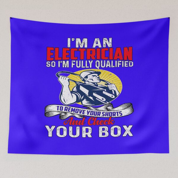 Item preview, Occupation Electrician I'm An Electrician So I'm Fully Qualified designed and sold by fantasticdesign.