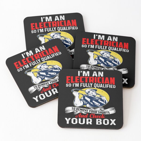 Item preview, Occupation Electrician I'm An Electrician So I'm Fully Qualified designed and sold by fantasticdesign.