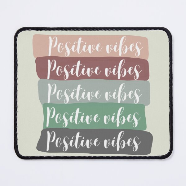 Item preview, Positive vibes, (colour palette background designed and sold by Sanaura.