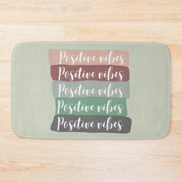 Item preview, Positive vibes, (colour palette background designed and sold by Sanaura.