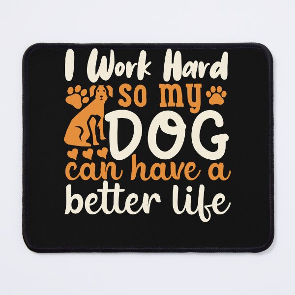 Item preview, i work so my dog, gift with dog designed and sold by lapolonaise.