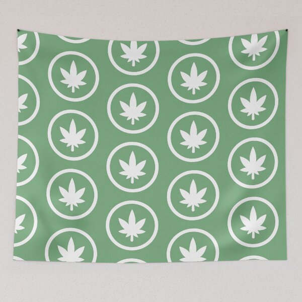 Item preview, Marijuana Leaf Emblem Pattern 420/Weed/Cannabis/Pot/Marijuana Design For Stoner Best Friends designed and sold by SteamParliament.