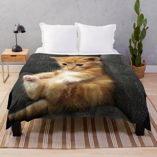 Item preview, cute Kitten is so laid back without a care in the world designed and sold by RocFashions.