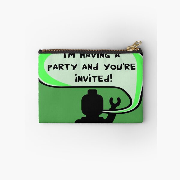 Artikelvorschau, I'M HAVING A PARTY AND YOU'RE INVITED entworfen und verkauft von ChilleeW.