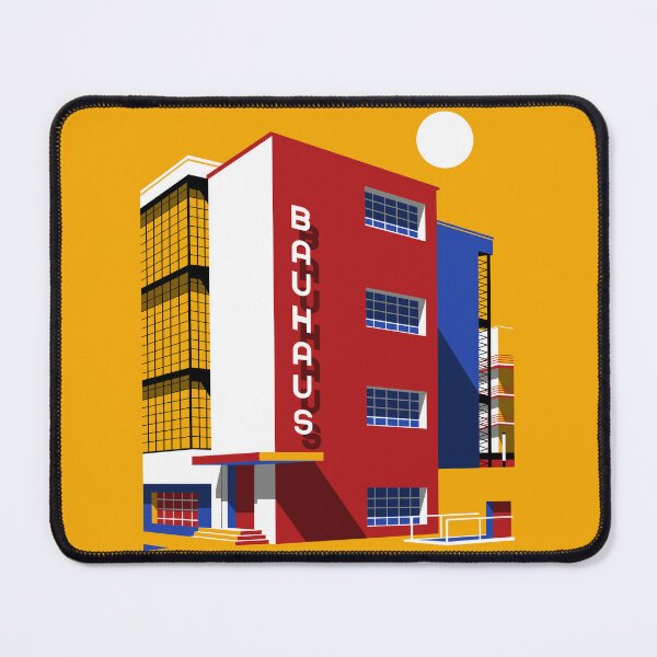 Bauhaus Art School Building Mouse Pad